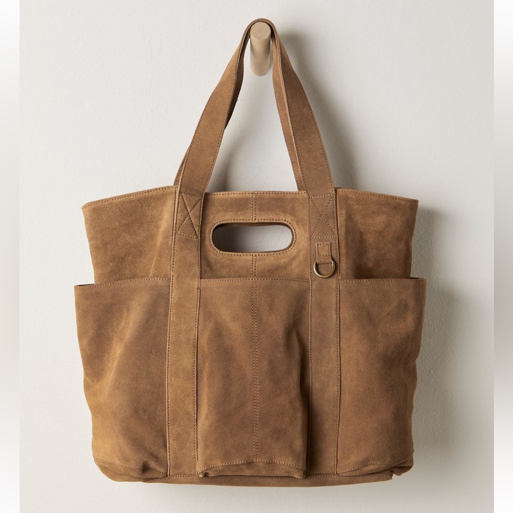 Free People Suede Tote Bag